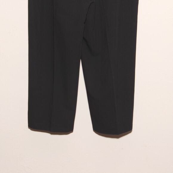 Worthington Black Crop Wide Leg Pants Size 14 High Waist - Picture 6 of 8